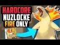 CAN I BEAT A POKÉMON HEARTGOLD HARDCORE NUZLOCKE WITH ONLY FIRE TYPES!? (Pokémon Challenge)
