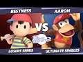 Cosmic Kerfuffle SSBU - ARM | BestNess (Ness) Vs. Aaron (Diddy Kong) Smash Ultimate Losers Semis