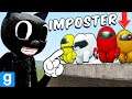 FIND THE IMPOSTER w/ CARTOON CAT! (Garry's Mod) Trevor Henderson vs Among Us