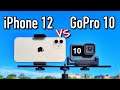 GoPro Hero 10 VS iPhone 12 Camera Comparison!