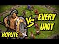 HOPLITE vs EVERY UNIT | Age of Empires: Definitive Edition