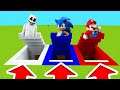Minecraft PE : DO NOT CHOOSE THE WRONG PORTAL! (Marshmello, Sonic, Mario)