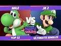 Naifu Wars 11 Top 32 - Mile (Yoshi) Vs. JR 2 (Luigi) Smash Ultimate - SSBU