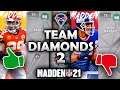 RANKING the BEST "Team Diamond 2" Cards in Madden 21 Ultimate Team (Tier list)