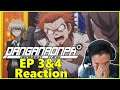 Reacting to Danganronpa Abridged Episode 3 & 4