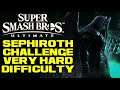 Super Smash Bros. Ultimate - Sephiroth Challenge: Very Hard Difficulty