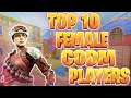 Top 10 Best COD MOBILE Female Players!