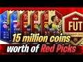 We Packed 15 Mill In Coins In Champs Red Pick OMG - Bundesliga & Liga Nos Highlights - Fifa 19