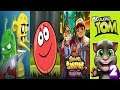 Zombie Catch, Red Dall 4, Subway Surf, My Tom 2