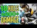 18 KILL 4,200 Damage Bangalore Game (Apex Legends Stream Highlights)