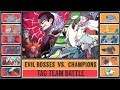 CHAMPIONS vs EVIL BOSSES (Pokémon Sun/Moon) - Tag Team