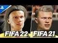 FIFA 22 VS FIFA 21 - GAMEPLAY COMPARISON