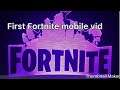 First Fortnite mobile gameplay