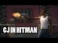HITMAN But im playing as CJ From GTA San Andreas