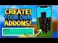 HOW TO MAKE YOUR OWN ADDONS FOR MINECRAFT POCKET EDITION BEDROCK (The Fun Way!)
