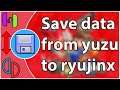 How to Transfer Save data Between Yuzu and Ryujinx #yuzu #ryujinx #pcgaming