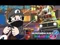 Mario kart 8 deluxe racing with viewers