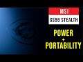 MSI GS66 Stealth Review – Power and Portability In Your Hands