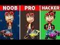 NOOB vs PRO vs HACKER in Beach Buggy Racing 2