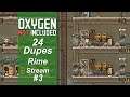 Oxygen Not Included - 24 Dupe Challenge, Rime Ep 3, Cycle 69-100