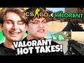 Valorant Pro Player HOT TAKES ft. 100T Asuna & Dicey