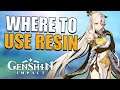 WHERE YOU SHOULD BE USING RESIN GUIDE | Beginner Tips & Tricks | Genshin Impact