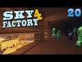 Wir machen HACK - Mobfarm läuft | Sky Factory 4 | #20 | Lets Play Minecraft | Deutsch |