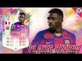 93 SUMMER HEAT DEMBELE PLAYER REVIEW! SBC PLAYER - FIFA 20 ULTIMATE TEAM