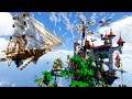Aincrad - Le Monde Minecraft Médiéval Volant !