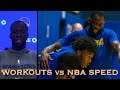 📺 Draymond on Wiseman workouts: “NBA-style pickup game…does not simulate the speed of the game”