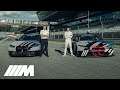 First joint appearance of the BMW M4 Coupe and BMW M4 GT3 prototypes during the MotoGP™.