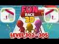 FUN RACE 3D Gameplay 🔴 Levels 302 - 305 (iOS - Android)