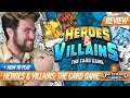 Heroes and Villain's Board Game Review and How to Play
