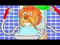 Lion Family | Wash Your Hands Stories #5 | Cartoon for Kids