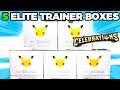 Opening 5 Pokemon Celebrations Elite Trainer Boxes! (75 Booster Packs)