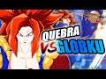 Quebra VS GLOBKU! SSJ4 GOGETA primeira vez! | Dragon Ball FighterZ Ranked Matches