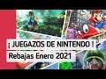REBAJAS Nintendo Switch Enero 2021 Primera Semana 💸 OFERTAS NINTENDO SWITCH Enero 2021