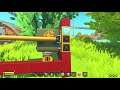 Scrap Mechanic Survival - automation at the trader button. Only fire when the platform is occupied.