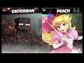 Super Smash Bros Ultimate Amiibo Fights – Steve & Co #374 Enderman vs Peach