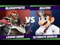 S@X 356 Online Losers Semis - Bloodynite (Ganondorf) Vs. BacoN (Dr. Mario) Smash Ultimate - SSBU