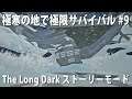 【The Long Dark #9】大雪と凍てつく寒さのなかで極限サバイバル！閉ざされたトンネル【アフロマスク】