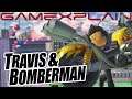 Travis Touchdown Vs. Bomberman Mii Fighters Costumes + All Bomberman Alts - Smash Ultimate (Ver 9.0)