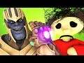 Baldi vs Thanos 4: The snap (Interactive Game Challenge 3D Animation)