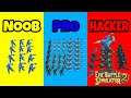 EPIC BATTLE SIMULATOR 2 - NOOB VS PRO VS HACKER