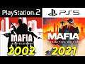 Evolution of MAFIA PlayStation Games (2002-2021)