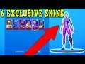 FORTNITE RARE SEASON 1 ACCOUNTS WITH 6 EXCLUSIVE SKINS! (Fortnite Stacked Lockers!)