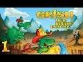 Grisu the Little Dragon (German PC Game) - 1080p60 HD Walkthrough World 1 - Volcano Island