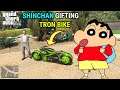 GTA V : SHINCHAN GIFTING TRON BIKE TO MICHAEL ! GTA V #117 GAMEPLAY ! #technogamerz#shorts
