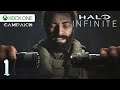 Halo Infinite (Xbox One) - Walkthrough Part 1 (100% Collectibles) - Warship Gbraakon