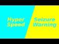 Hyper Speed Flashing Color Changing - Yellow Light Blue Screen [10 Minutes SEIZURE WARNING]